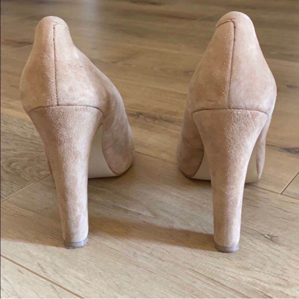 Nine West tan suede pumps - Picture 2 of 6